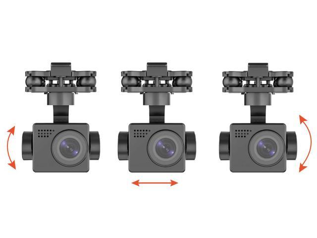 Binygo F7 Drone with Camera for Adults 4K, 9800ft Video Transmission, Camera Drone with 3-Axis Gimbal, GPS Auto Return, Follow Me, Waypoints, Level 6 Wind Resistance F7 4K PRO with 2 Battery