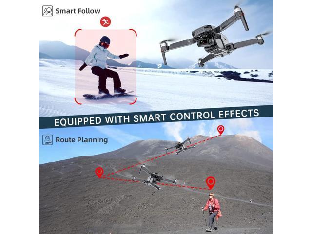 Binygo KF101 MAX GPS Drones with Camera for Adults 4K, RC Distance 5000M, 3 Axis Gimbal+EIS+Repeater, 5G FPV Foldable Quadcopter with Brushless Motor, 30Mins Flight Time 8K with one battery